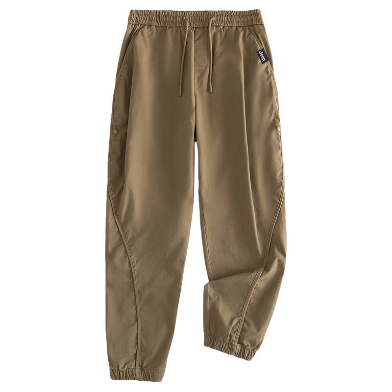 Jeep Casual Pants Unisex Moderate Cuffed Pants