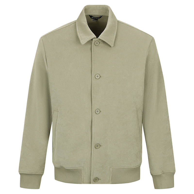 URBAN REVIVO Jackets Men's Lapel Moderate Other