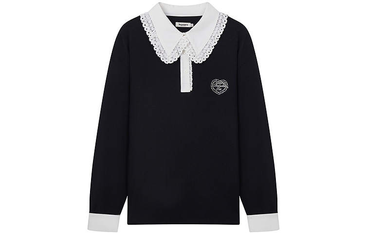 Teenie Weenie T Shirts Women's Polo Collar Moderate Straight Fit