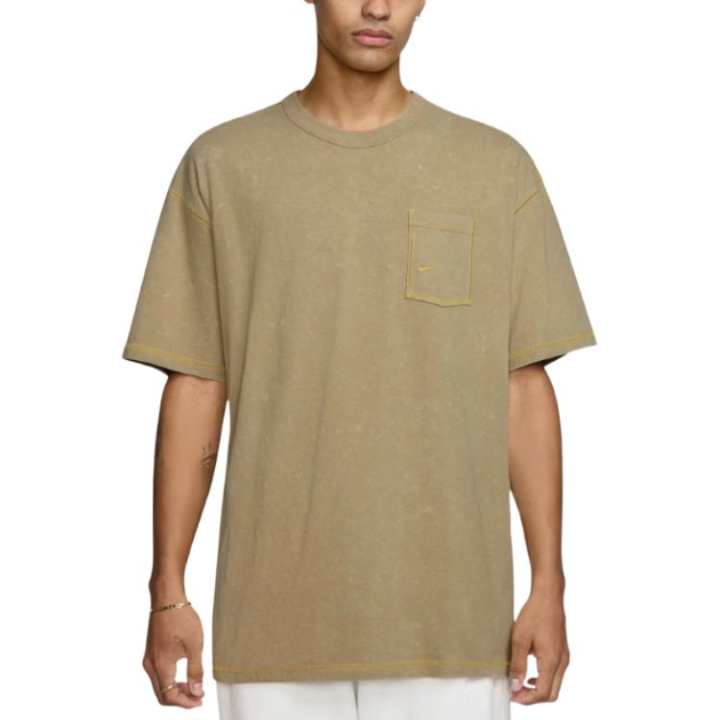 Nike Nike T Shirts Men's Brown Crew Neck