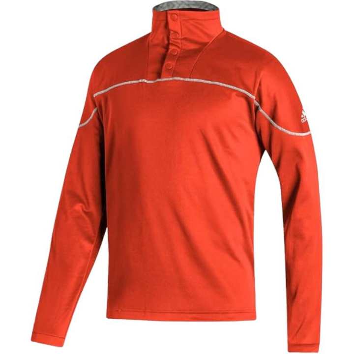 Adidas Adidas T Shirts Men's Red Stand Collar