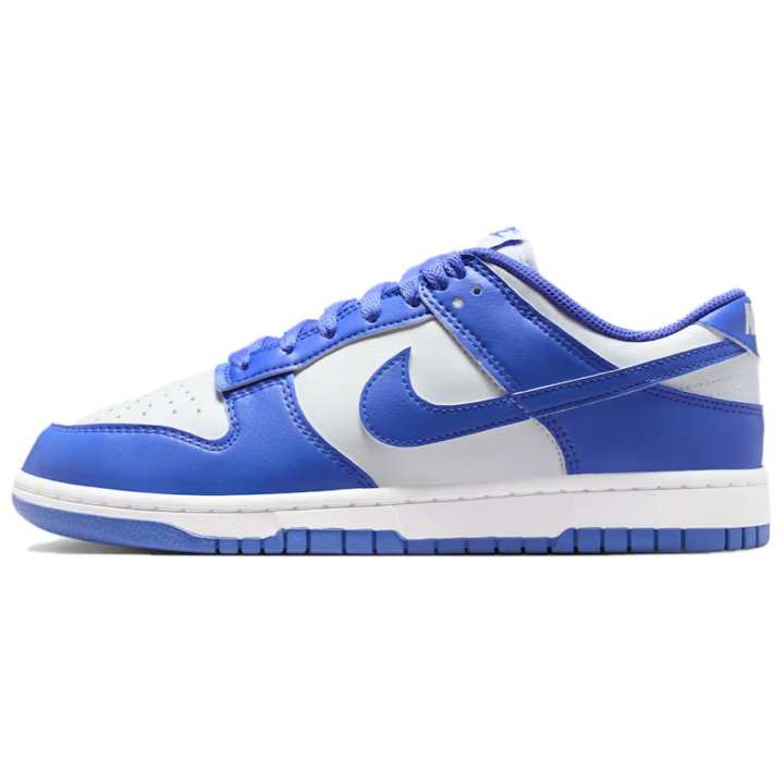 Nike Nike Dunk Low top Skateboard Shoes Women's White Blue