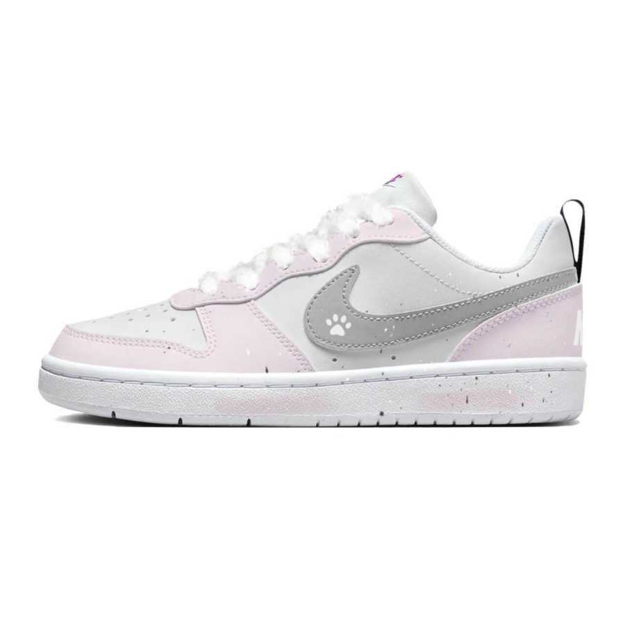 Nike Nike Court Borough Sweet And Tender Honey Fruit Synthetic Leather Slip Resistant Abrasion Resistant Low top