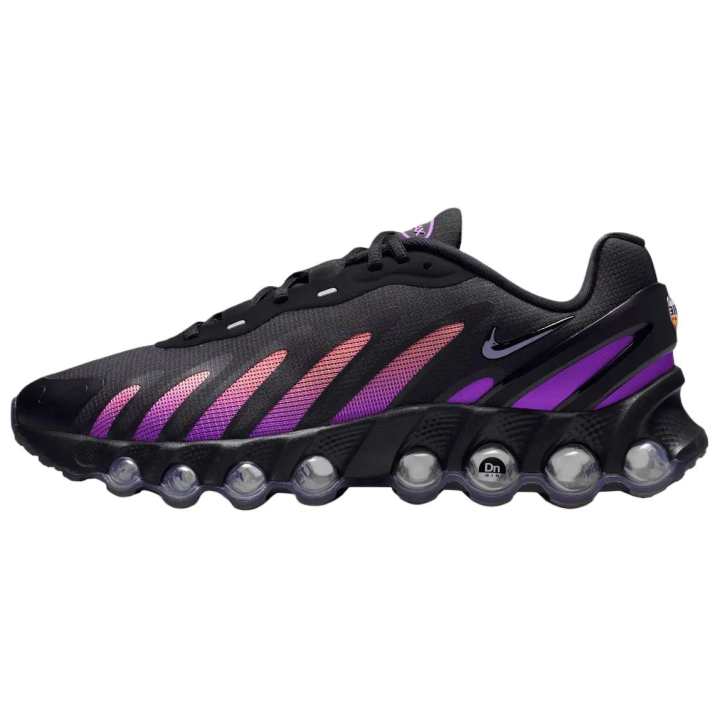 Nike Nike Air Max Dn8 Breathable Running Shoes Unisex Black Purple