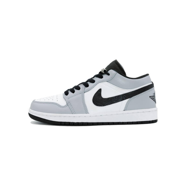 Jordan Jordan Air Jordan 1 Gray Tone CNY Horse Year, Print, Leather, Trendy, Comfortable Leather