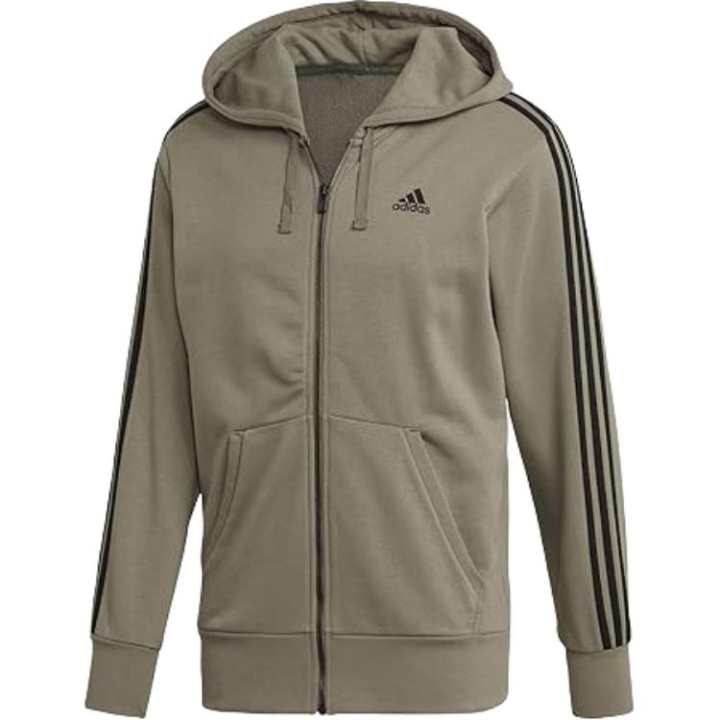 Adidas Adidas logo-detail zip hoodie
