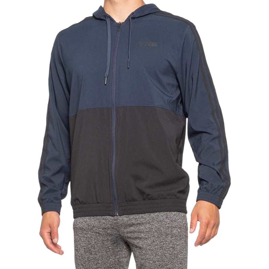 Adidas Adidas Jackets Men's Blue Hooded Moderate Other