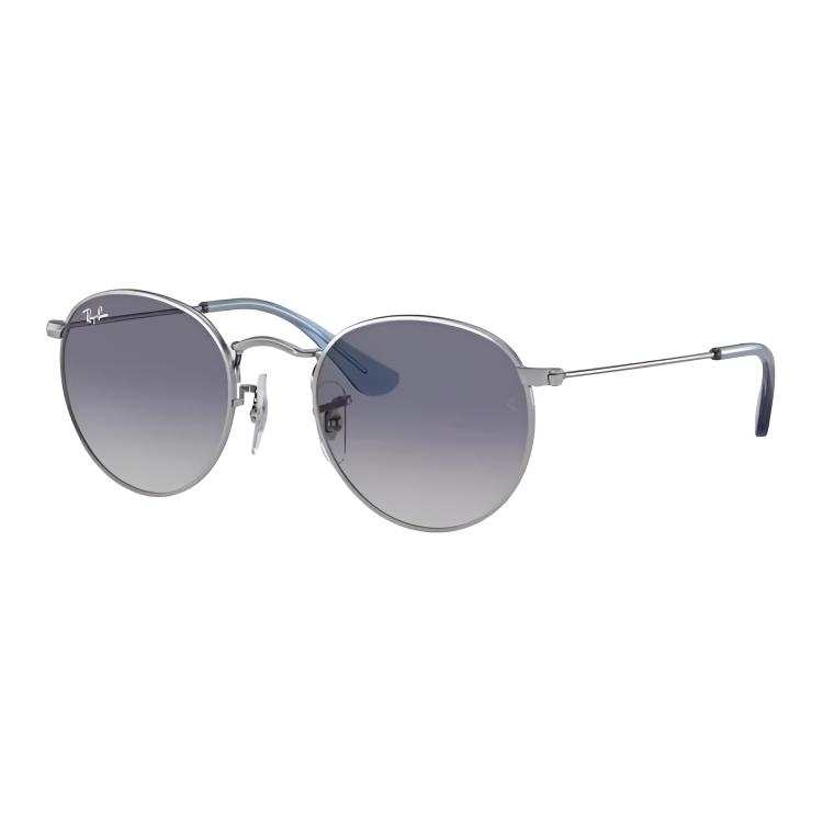 RayBan RayBan Metal Round Sunglasses Kids' Silver