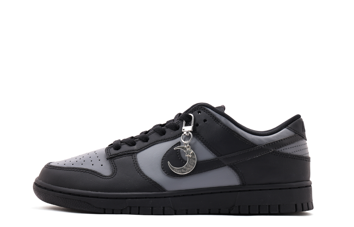 Nike Nike Dunk Leather Wrapping, Wear Resistant And Non Slip Low top Skateboard Shoes Unisex Black Gray