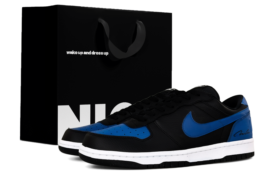 Nike Nike Big Abrasion Resistant Low top Skateboard Shoes Men's Royal Blue
