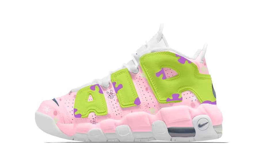 Nike Nike Air More Uptempo Pink Girlish, Cute, Girlfriend Abrasion Resistant Abrasion Resistant Mid top
