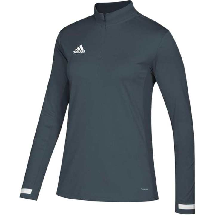 Adidas Adidas TEAM Sweatshirts Women's Gray Stand Collar Moderate
