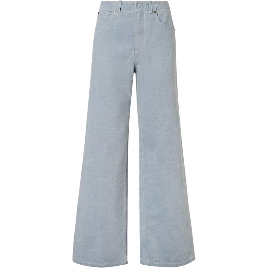 FENDI Fendi logo-embossed jeans