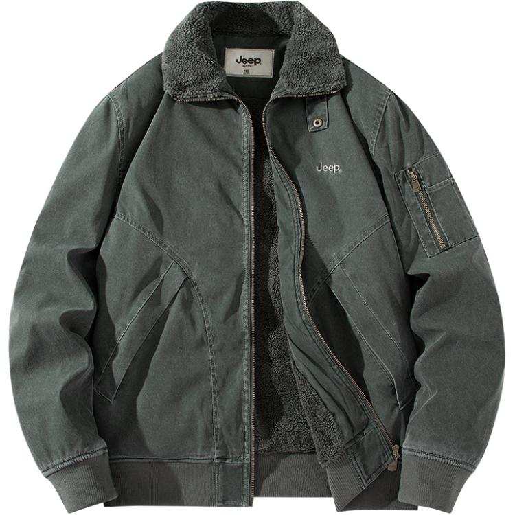 Jeep Jeep Puffer Jackets Unisex Lapel Thickened Other