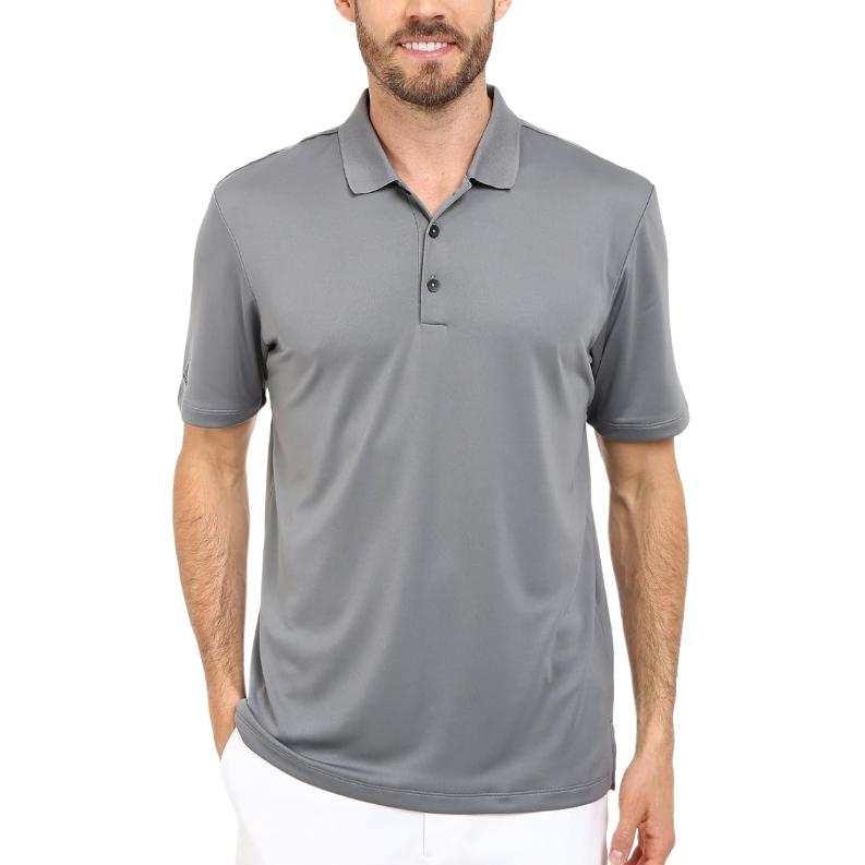 Adidas Adidas Polo Shirts Men's Gray Polo Collar Moderate Other