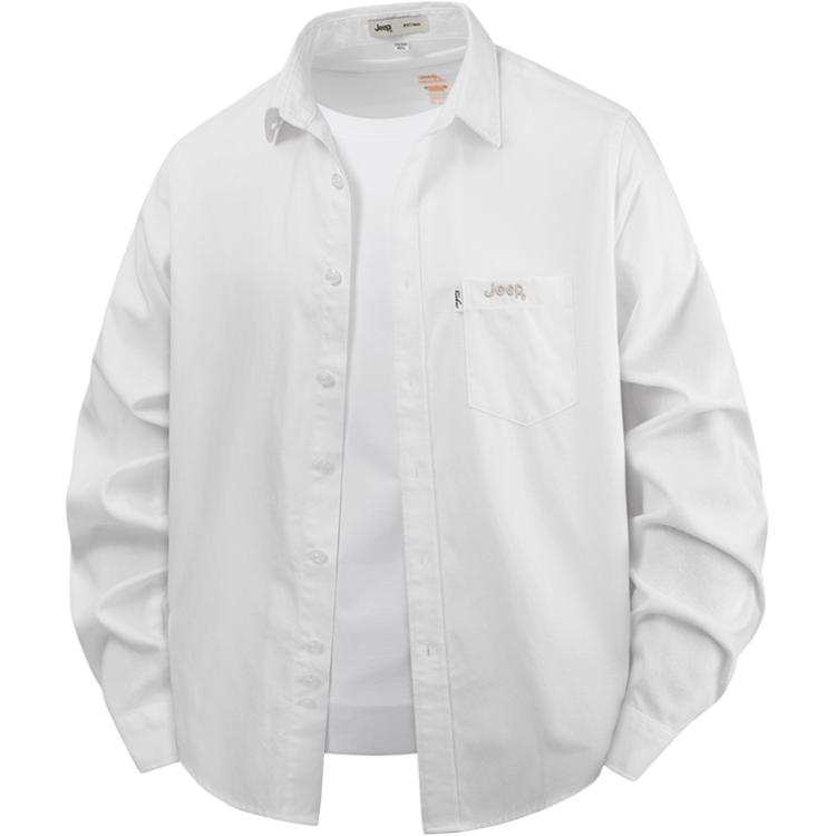 Jeep Jeep Shirts Unisex Lapel Moderate Workwear