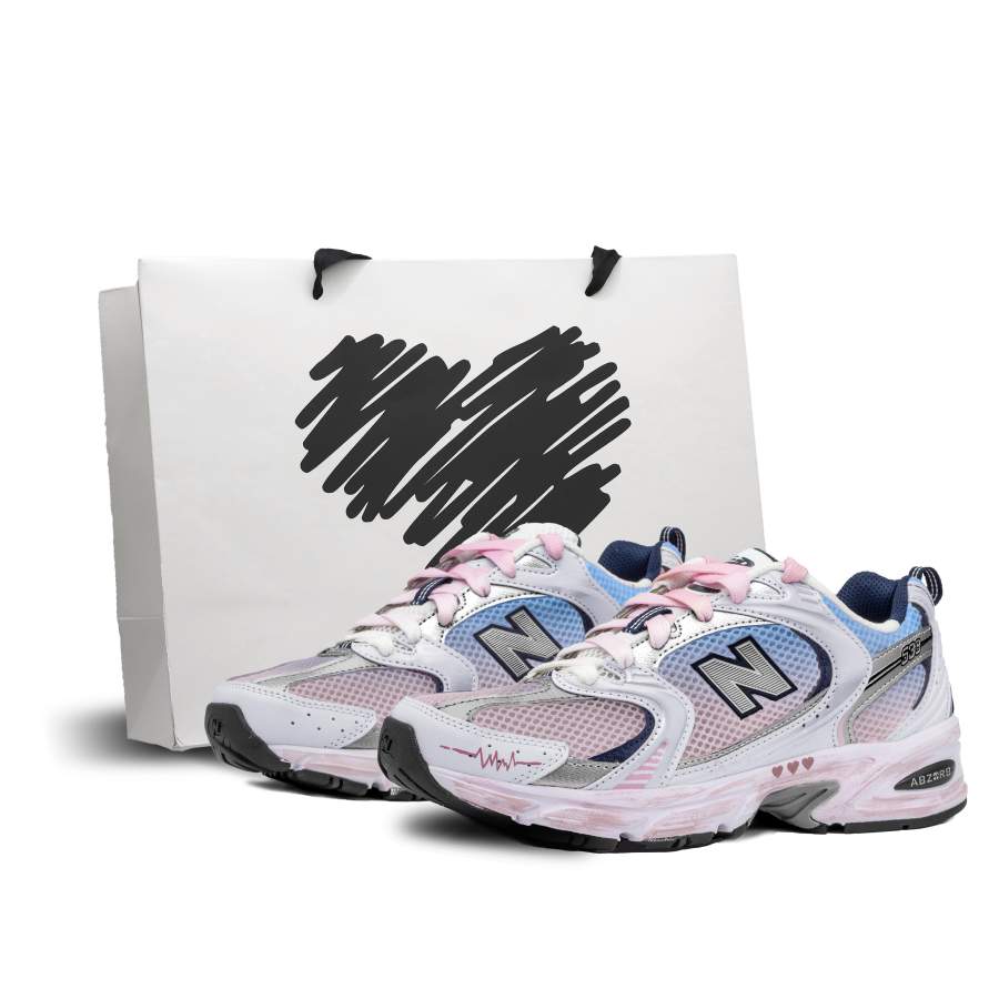 New Balance New Balance NB 530 Cushioning Abrasion Resistant Breathable Lightweight Low top Running Shoes Unisex Blue