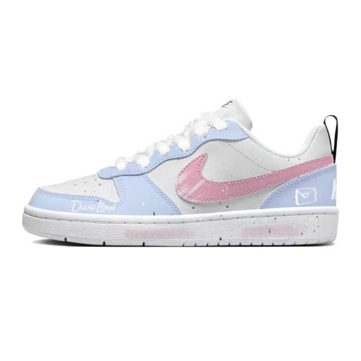 Nike Nike Court Borough Dream Continuation Stationery Synthetic Leather Slip Resistant Abrasion Resistant Low top