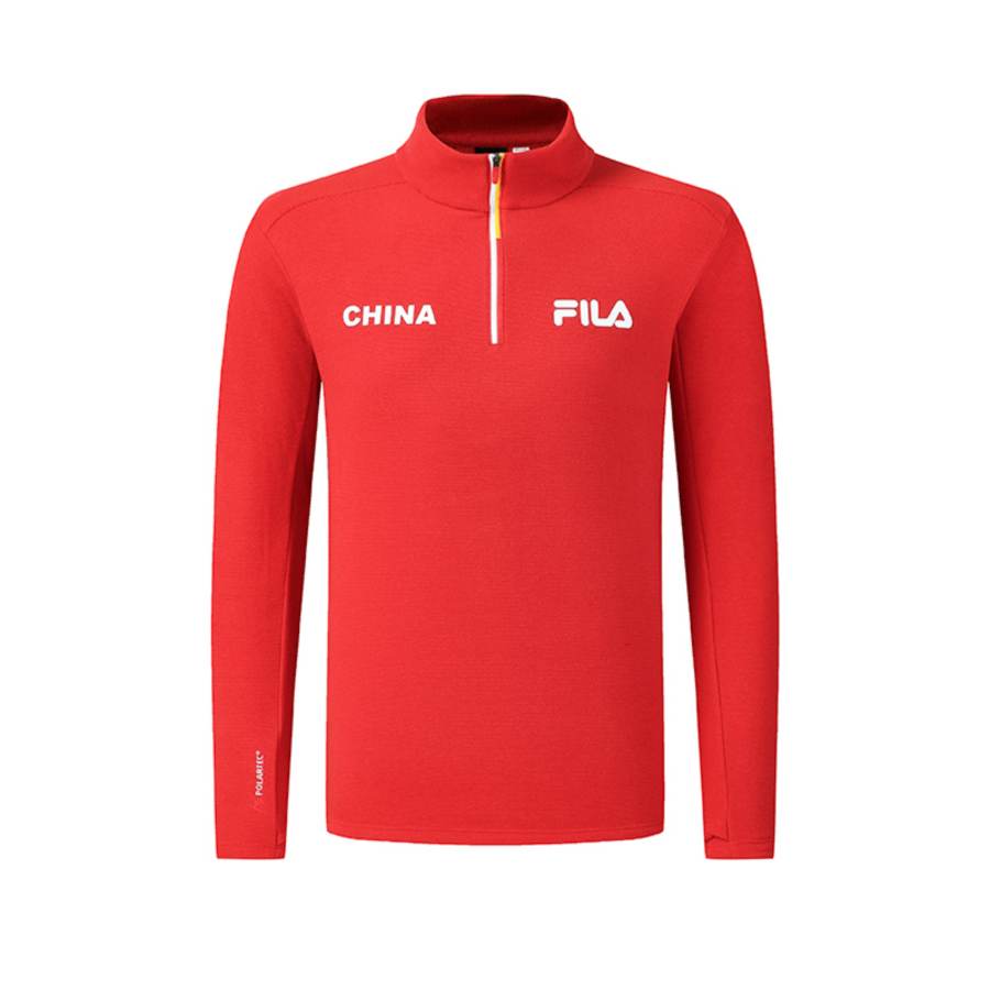 FILA EXPLORE T Shirt Men's Fiery Scarlet