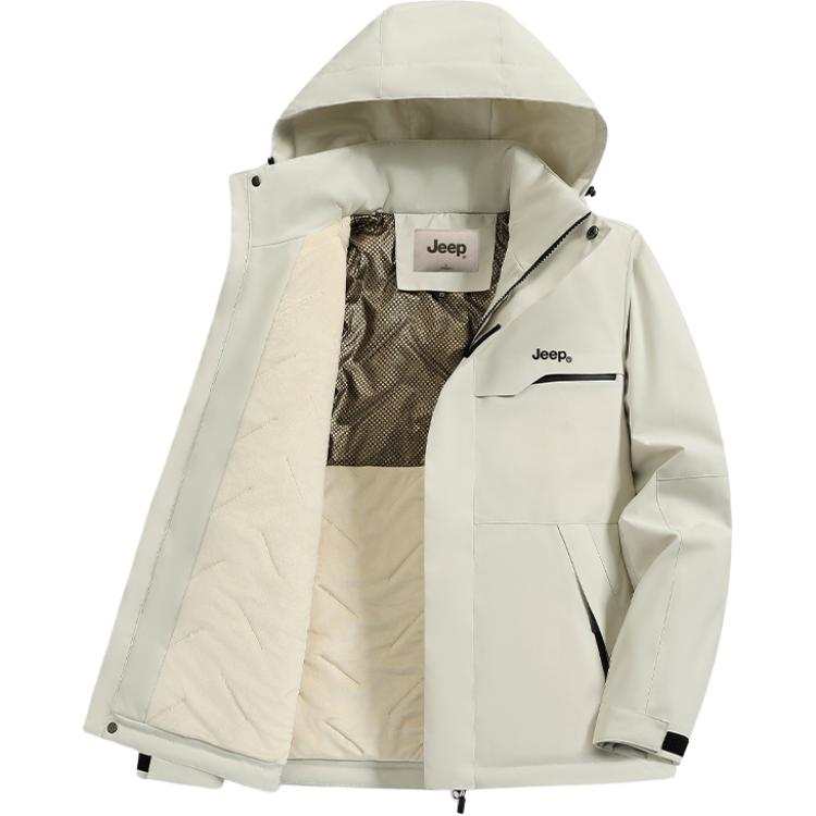 Jeep Jeep Puffer Jackets Unisex Stand Collar Thickened Other