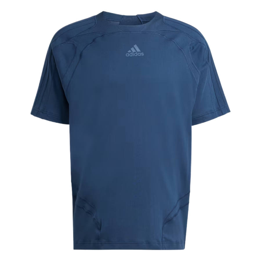 Adidas Adidas T Shirts Men's Aurora Ink Crew Neck Moderate Straight Fit