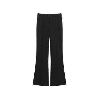 MOMMANWA Casual Pants Women's Black Moderate Bootcut Pants