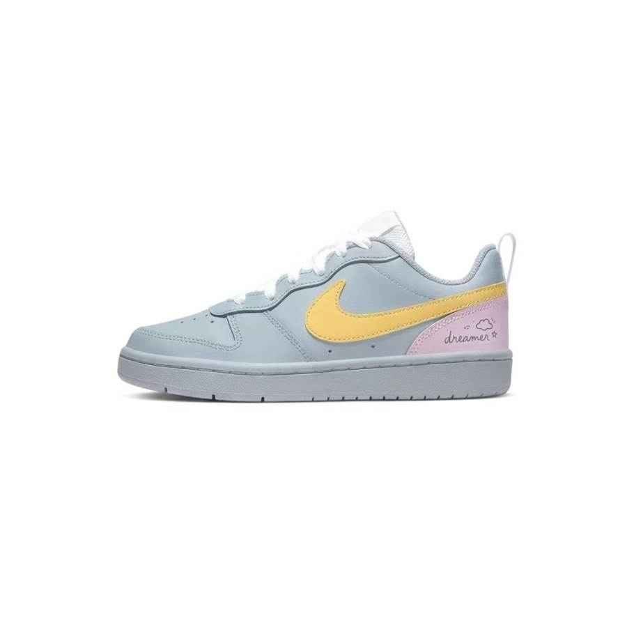 Nike Nike Court Borough 2 Dream Island Sky Leather Abrasion Resistant Slip Resistant Low top Minimalist Skateboard Shoes