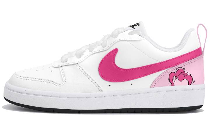 Nike Nike Court Borough Low top Skateboard Shoes Women's White Pink