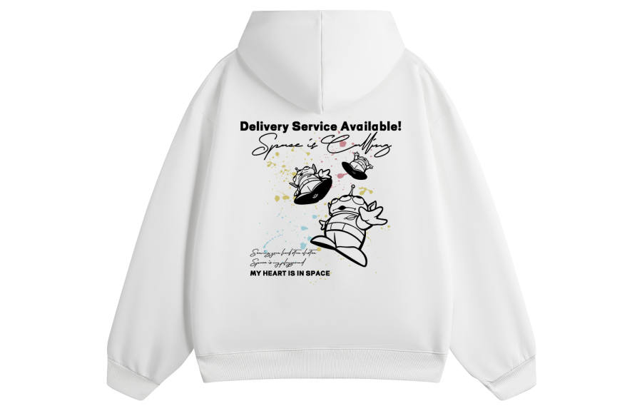 Disney Sweatshirts Unisex Hooded Thickened Heavyweight