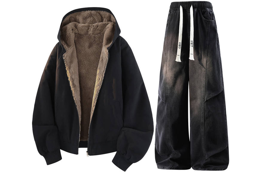 X1617 Casual Sportswear Unisex Hooded Moderate