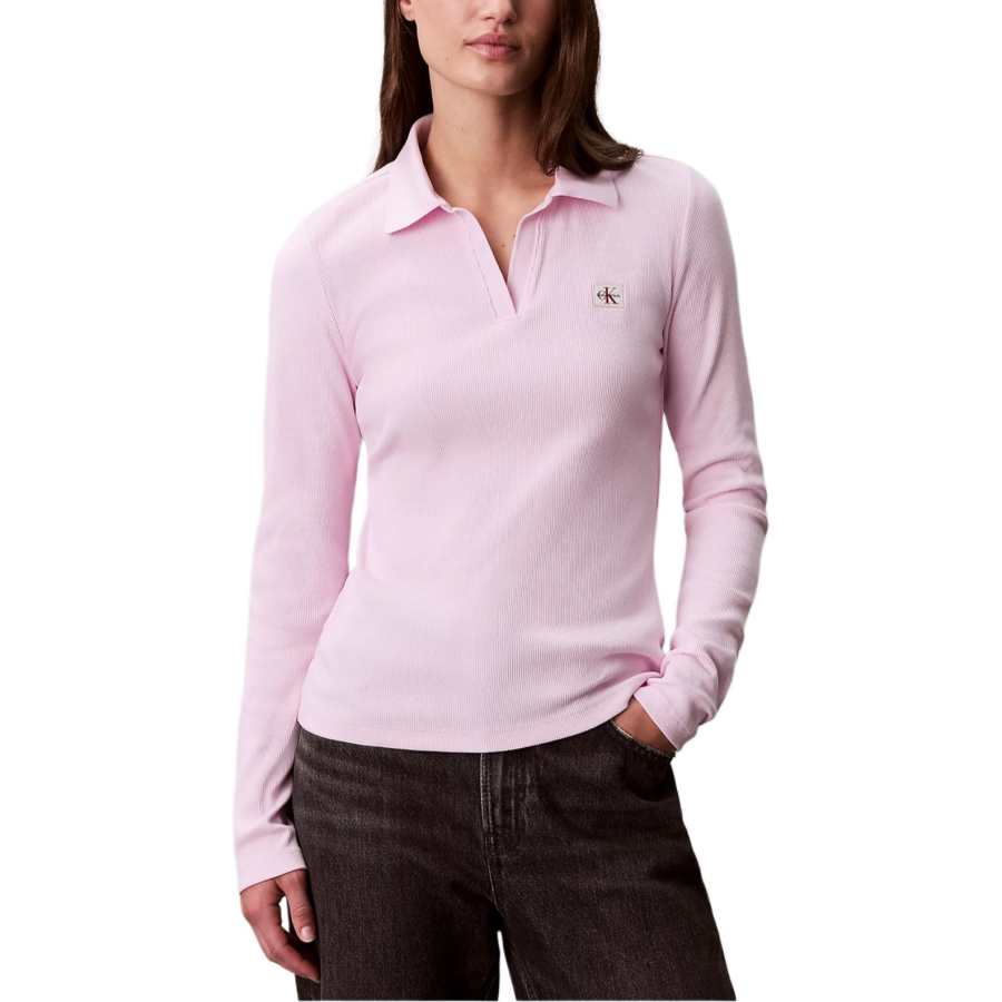 CALVIN KLEIN Polo Shirt Europe Version Women's