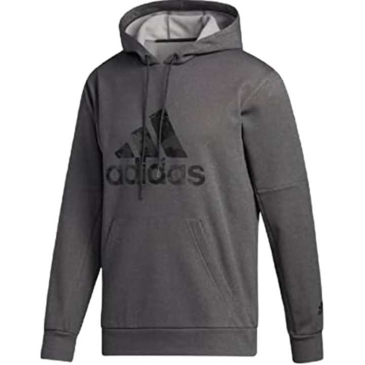 Adidas Adidas Sweatshirts Men's Gray Hooded Moderate