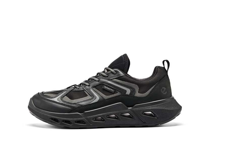 Ecco SS26 BIOM 720 Collection Cow Leather Casual Shoes Men's Black 850344