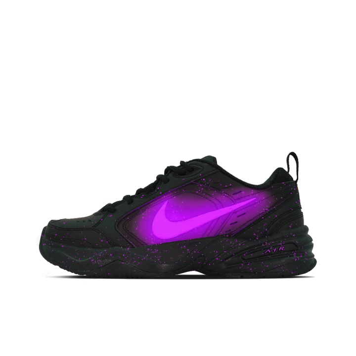 Nike Nike Air Monarch 4 Purple Mood Synthetic Leather Abrasion Resistant Slip Resistant Low top Chunky Sneakers Unisex