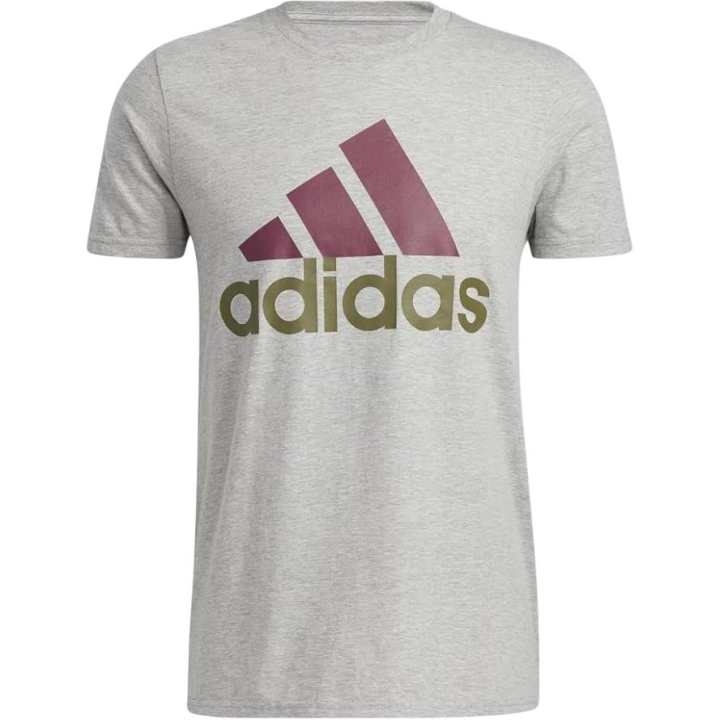 Adidas Adidas Basic T Shirts Men's Gray Crew Neck