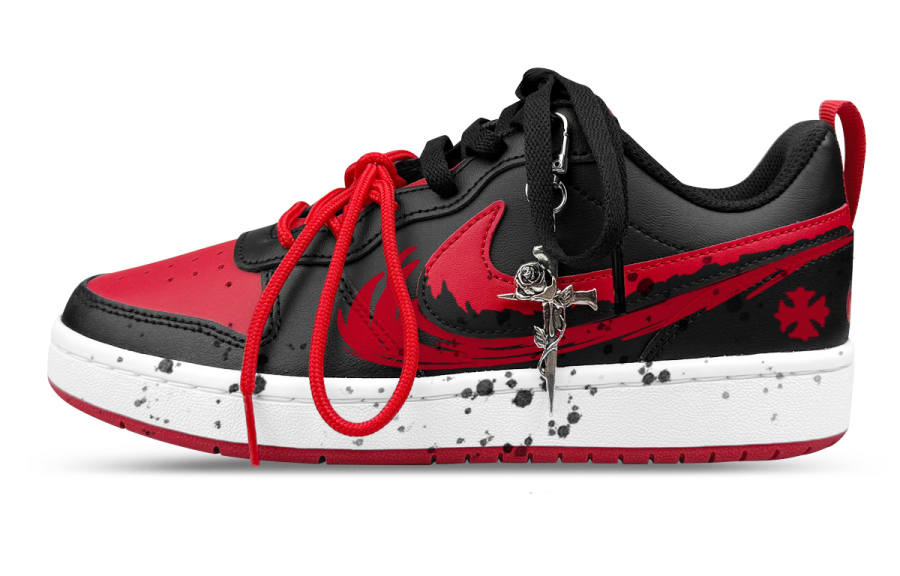 Nike Nike Court Borough Leather Support Low top Kids' Skateboarding Shoes