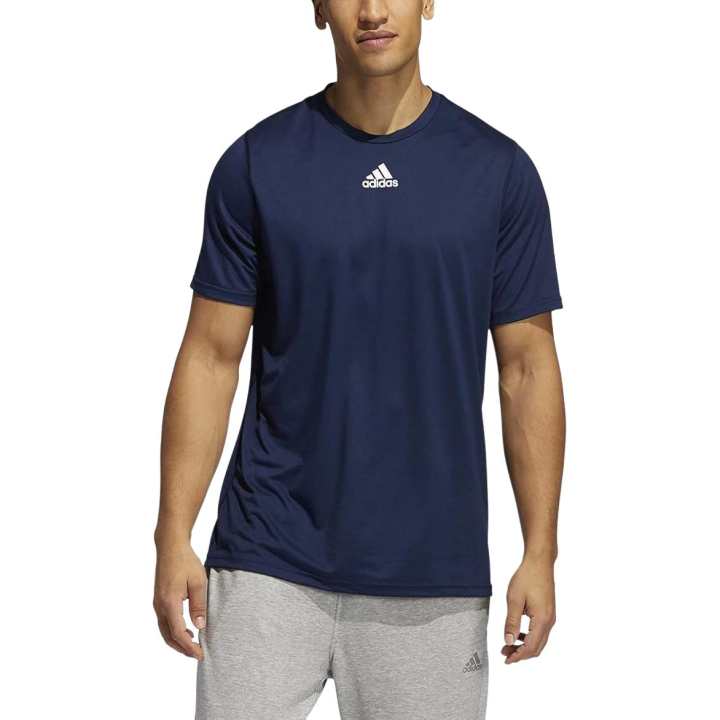 Adidas Adidas T Shirts Men's Blue Crew Neck