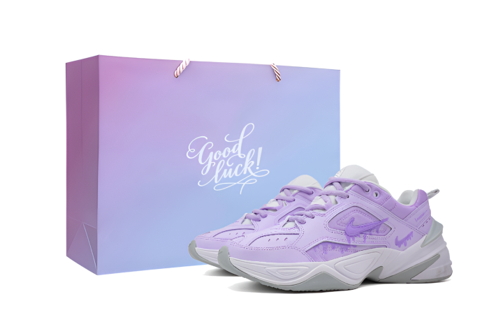 Nike Nike M2K Tekno Taro Paste Purple Sauce Abrasion Resistant Low top Chunky Sneakers Women's Purple