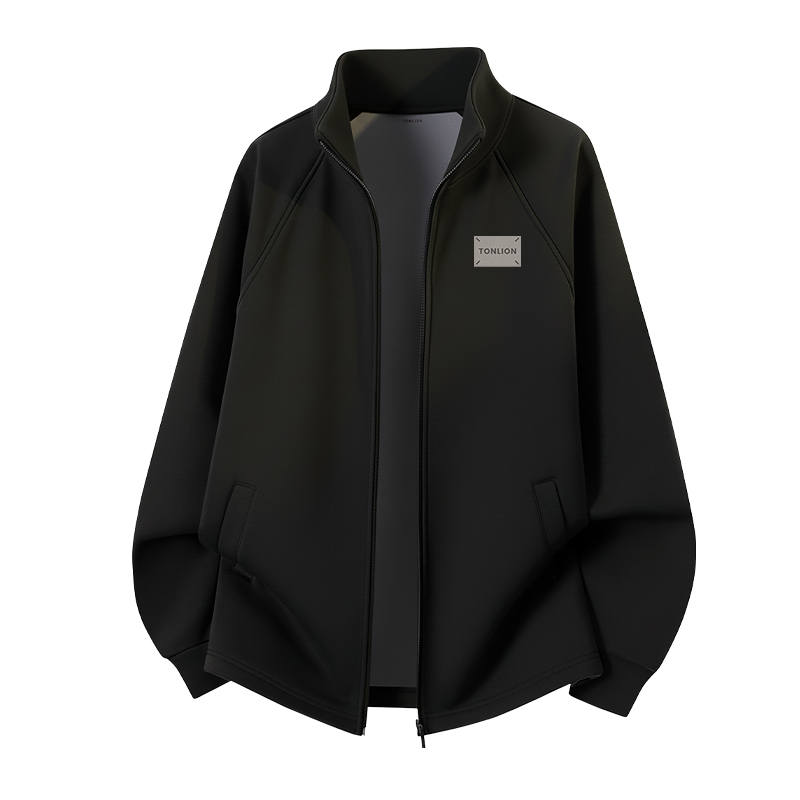 Tonlion Jackets Unisex Stand Collar Thickened Other