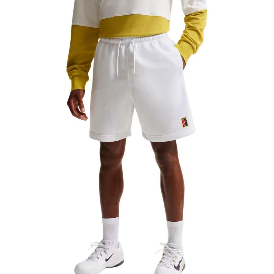 Nike NikeCourt Heritage Men's Dri-FIT Fleece Tennis Shorts