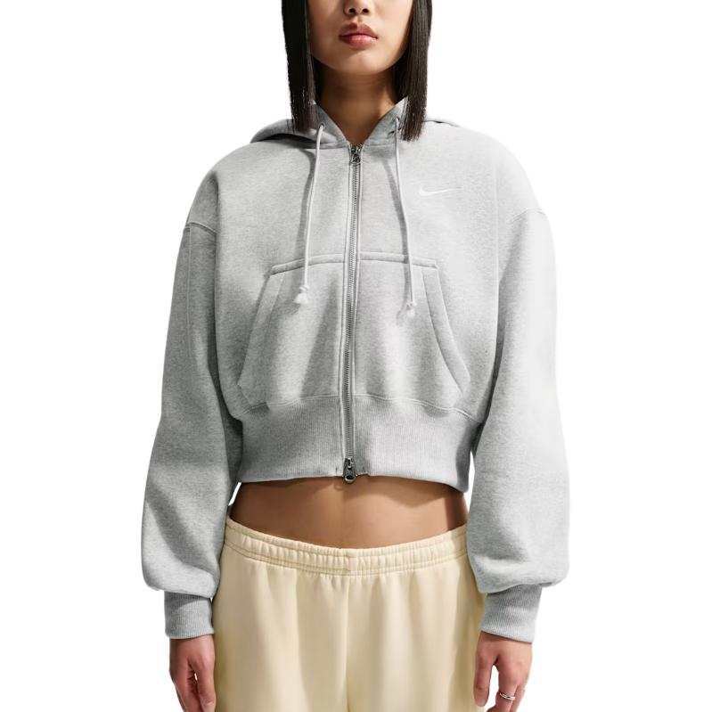 Nike Nike Sportswear Phoenix Fleece Women's Loose Full-Zip Cropped Hoodie