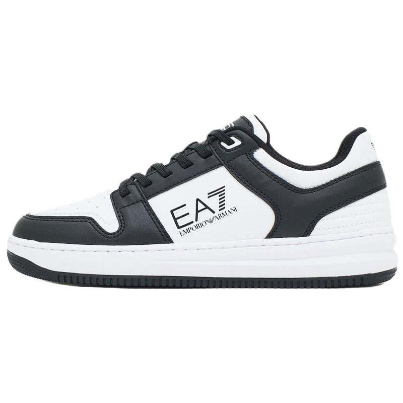 EMPORIO ARMANI EA7 Slasher Low top Skateboard Shoes Unisex Black White