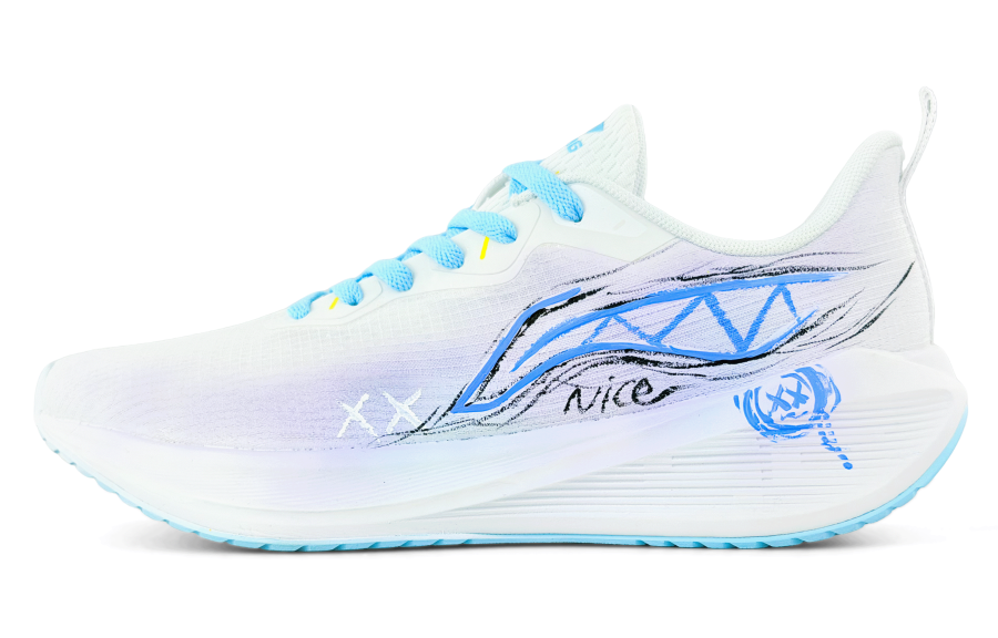 Li-Ning Li Ning Wuyue Cushioning Abrasion Resistant Low top Casual Training Long Distance Running Shoes Men's