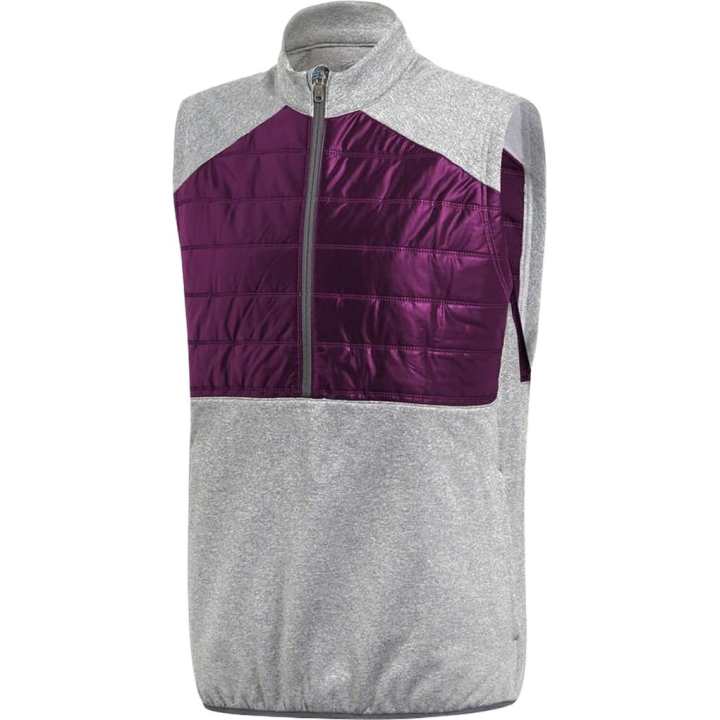 Adidas Adidas Tank Tops Men's Gray Stand Collar Moderate Other