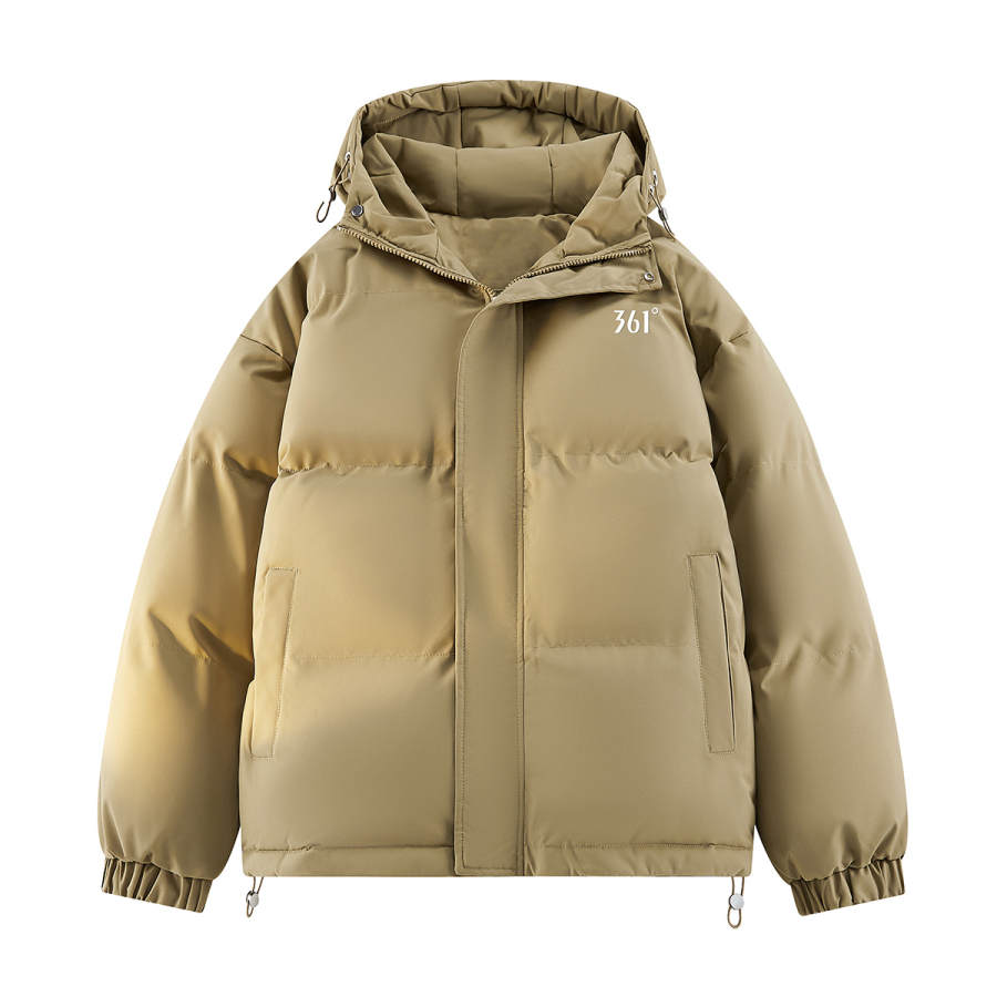 361° Puffer Jackets Unisex Tumbleweed Hooded Thickened