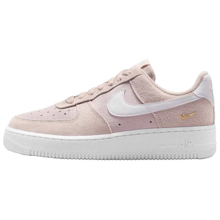Nike Nike Air Force 1 Leather Skateboard Shoes Women's Pink White
