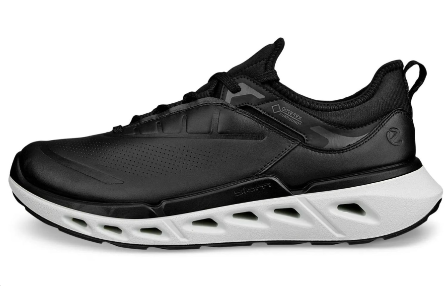 Ecco SS26 BIOM 720 Collection Textile, Cow Leather Casual Shoes Men's Black