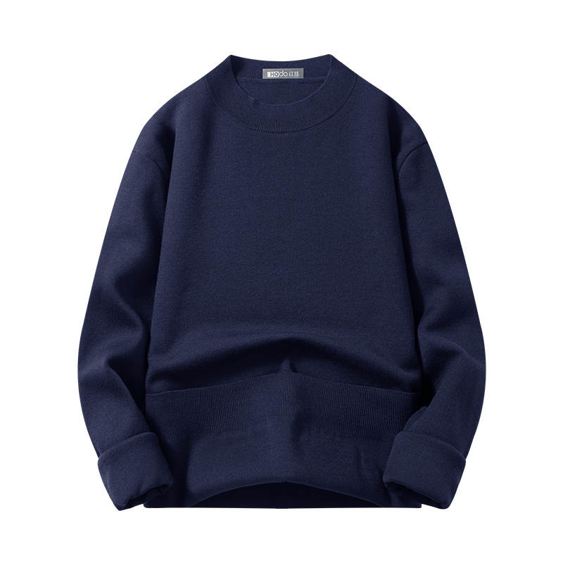 Hodo Hodo Sweaters Men's Crew Neck Thickened Base Layer