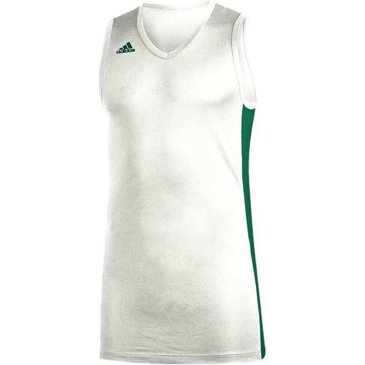 Adidas Adidas Tank Tops Men's White V Neck Moderate Other