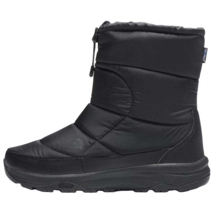 THE NORTH FACE Nuptse 7 Comfortable Short Snow Boots Men's Black